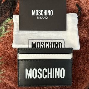 Brand new MOSCHINO card holder